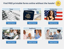 Tablet Screenshot of findformsonline.com